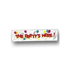  The Partys Here Banner 