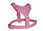 pink spike leather dog harness doberman boxer mastiff location united