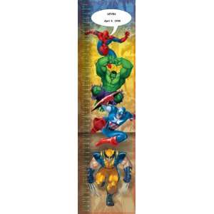  MARVEL HEROES Name Personalized Growth Charts Everything 