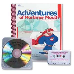  The Adventures Of Mortimer Mouth   Set, Book, CD, Audio 