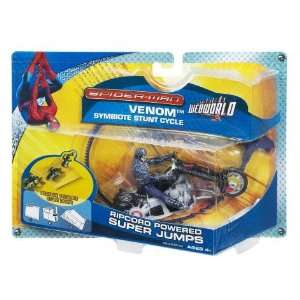  Spider man Symbiote Stunt Cycle Venom   Ripcord Powered 