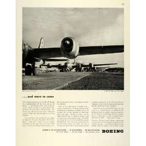  1945 Ad Boeing Co War Bonds WWII Military Aircraft B 29 