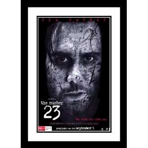  The Number 23 32x45 Framed and Double Matted Movie Poster 