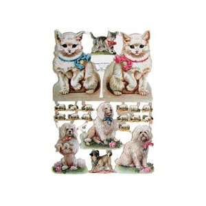 Fancy Kitties & Puppies Scraps ~ Germany