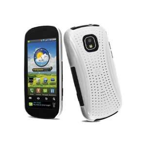 Samsung i400 Continuum Xmatrix Rear Protex Case   White Cell Phones 