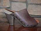 Nine West Clogs Mules Brown New In Box  