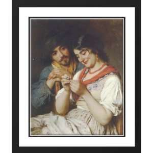  Blaas, Eugene de 20x23 Framed and Double Matted The 