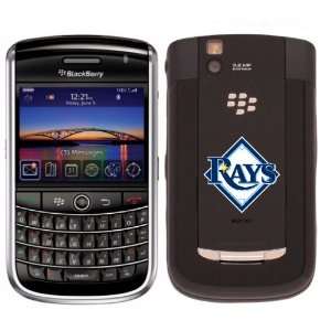MLB Tampa Bay Devil Rays Diamond on BlackBerry Tour Phone Cover (Black 