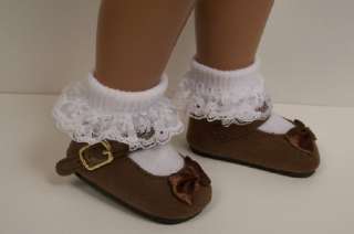 BROWN SUEDE Mary Jane Doll Shoes FOR 16  17 Sasha♥  