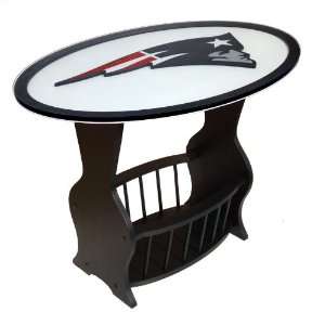  New England Patriots Logo End Table