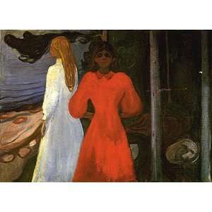  Fine Oil Painting,Edvard Munch MUNCH17 12x16