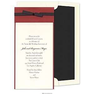  Black Tie Invitation Moving Wedding Health & Personal 