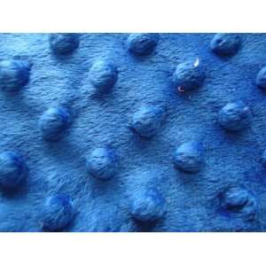 Minky Cuddle Dimple Dot Dark Navy Blue 58 to 60 Inch Fabric By the 