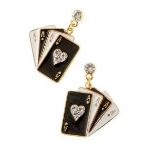  BLACKJACK EARRINGS