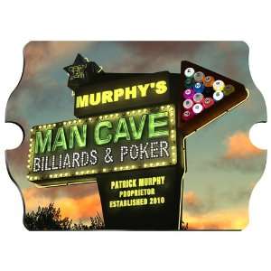  Personalized Marquee Man Cave Vintage Sign