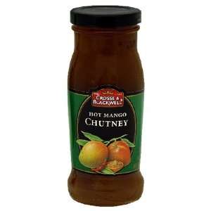 Crosse & Blackwell Hot Mango Chutney, 9 Ounce Jars  
