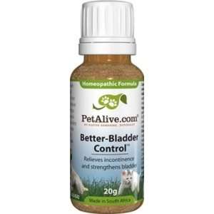   Bladder Control for Pet Incontinence and Dribbling