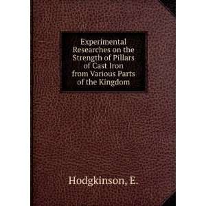   of Cast Iron from Various Parts of the Kingdom E. Hodgkinson Books