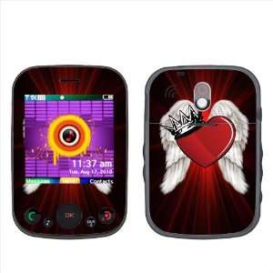 SkinMage (TM) King With Red Heart Accessory Protector Cover Skin Vinyl 