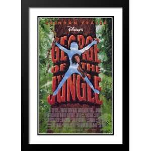  George of the Jungle 20x26 Framed and Double Matted Movie 