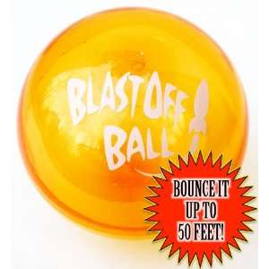  4 Inch Blast Off Ball   Orange Toys & Games