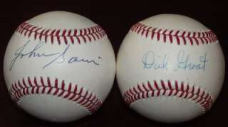 16 Different Autographed Baseballs Bobby Thomson Pete Rose COA  