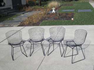 HARRY BERTOIA for KNOLL wire CHAIRS Mid CENTURY DANISH MODERN Eames 