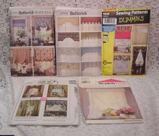   WINDOW TREATMENT PATTERNS CURTAINS, SEWING PATTERNS FOR DUMMIES  
