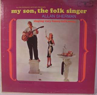 1962 LP Record MY SON THE FOLK SINGER Allan Sherman  