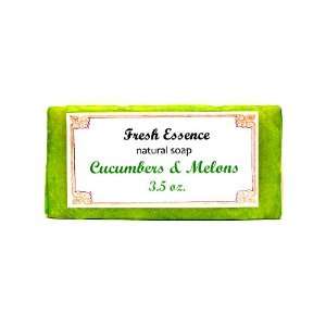  Fresh Essence Natural Soap   Cucumbers & Melons Beauty