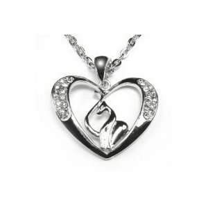  Baby Phat Heart Necklace