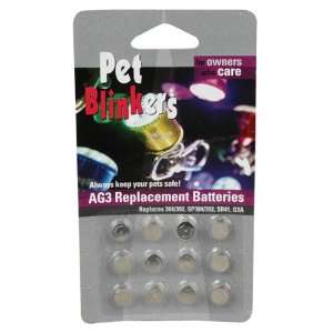   12 pk Replacement Batteries for the Pet Blinkers