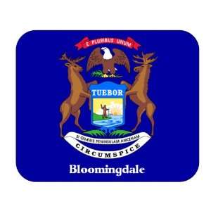  US State Flag   Bloomingdale, Michigan (MI) Mouse Pad 