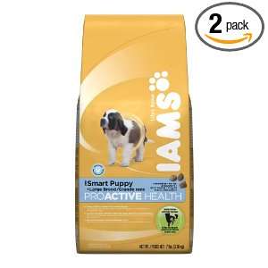 Iams Proactive Health Smart Puppy Large Breed Puppy 7 Lbs (Pack of 2 