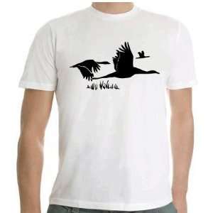 FLYING GEESE SHIRT SIZE LARGE