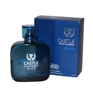 Castle Blue 3.4 Oz Eau De Toilette Men Perfume Impression Eau De 