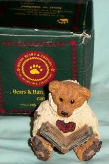 Retired Boyds Bearstone Bear Wilson LOVE SONNETS Mint w/Box VALENTINES 