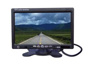 TFT LCD Screen Car DVD VCR Reverse Camera Headrest Monitor  