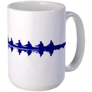  BLUE CREW Sports Large Mug by  