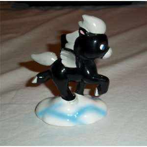  Walt Disney Fantasia Baby Black Pegasus Ceramic Figurine 
