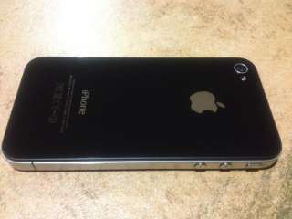 Used Black Gevey Unlocked and Untethered Jailbroken Apple iPhone 4 
