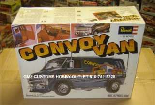 REVELL Plastic Model Kit H 1396 VINTAGE CHEVY CONVOY VAN TRUCK 1/25 