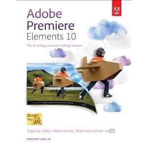  Adobe Premiere Elements v.10.0   Complete Product   1 User 