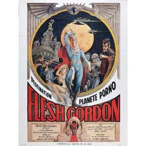 Flesh Gordon Poster Movie French (11 x 17 Inches   28cm x 44cm) Jason 