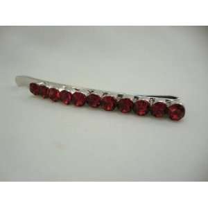 NEW Red Crystal Hair Bobby Pin, Limited. Beauty