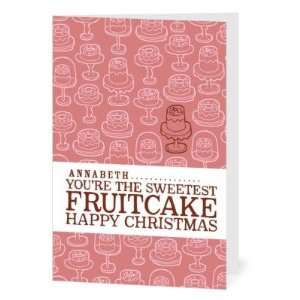  Christmas Greeting Cards   Fun Fruitcake By Tallu Lah 