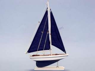 Pacific Sailer 17   Blue + White Sails Gift NEW  
