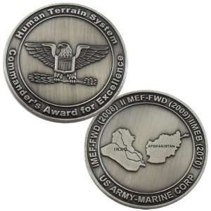  Human Terrain System Challenge Coin 