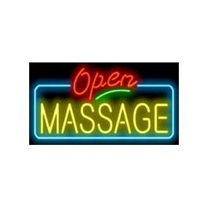  Massage Open Neon Sign