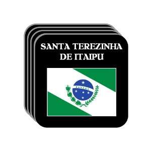 Parana   SANTA TEREZINHA DE ITAIPU Set of 4 Mini Mousepad Coasters